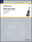 Product Cover for Dancla Little Varied Airs Vln Pft  Schott  by Hal Leonard