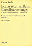 Product Cover for Seidel E Bachs Choralbearbeitungen  Schott  by Hal Leonard