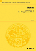 Product Cover for Henze Hw I Sentimenti Di Cpe Bach (ep)  Schott  by Hal Leonard