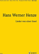 Product Cover for Henze Hw Lieder Von Einer Insel (ep)  Schott  by Hal Leonard
