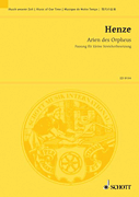 Product Cover for Henze Hw Arien Des Orpheus/kl Str-bes.  Schott  by Hal Leonard