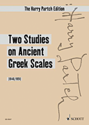 Cover for Two Studies on Ancient Greek : Schott by Hal Leonard