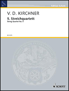 Product Cover for Kirchner Vd Strqu Nr5 (2000/02)  Schott  by Hal Leonard