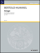 Cover for Asiago, Op. 107b (2001) : Schott by Hal Leonard