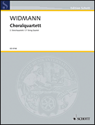 Cover for Widmann Choralquart;str.quart. : Schott by Hal Leonard