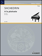 Cover for A la pizzicato : Schott by Hal Leonard