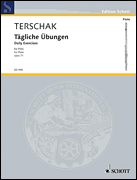 Cover for Terschak Tagliche Ubungen Op.7i Cello/ : Schott by Hal Leonard