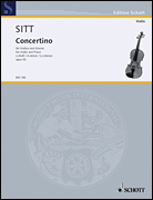 Sitt Concertino A Min Op93 Vln/pft