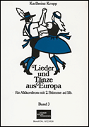 Product Cover for Krupp K Lieder U Taenze A Europa Bd3  Schott  by Hal Leonard