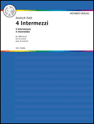 Product Cover for Feld J Intermezzi 4  Schott  by Hal Leonard
