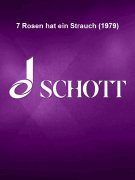 7 Rosen hat ein Strauch (1979) for Violin