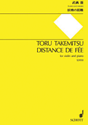 Cover for Distance de fée : Schott by Hal Leonard