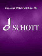 Gieseking W Quintett B-dur (fk)