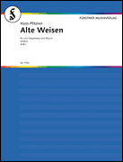Product Cover for Pfitzner H Alte Weisen Op33 Bd1 (ep)  Schott  by Hal Leonard