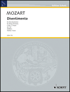 Cover for Divertimento, K. 157, Violin 2 : Schott by Hal Leonard