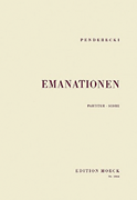 Product Cover for Emanationen, 2 String Orchs  Schott  by Hal Leonard