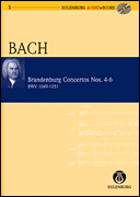 Brandenburg Concertos 4-6 BWV 1049/1050/1051 Eulenburg Audio+Score Series