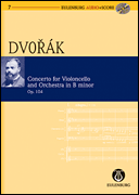 Cello Concerto in B Minor Op. 104 B 191 Eulenburg Audio+Score Series