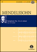 Symphony No. 3 in A Minor Op. 56 “Scottish Symphony” Eulenburg Audio+Score Series