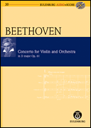 Violin Concerto in D Major Op. 61 Eulenburg Audio+Score Series