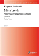 Missa Brevis Children's Choir (SA) and male voices (TB) a cappella