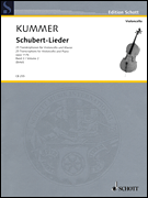 Schubert-Lieder Op. 117b 25 Transcriptions for Cello and Piano – Volume 2