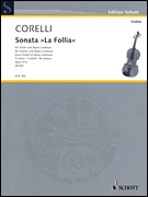 Sonata “La Follia” D minor, Op. 5/12 Violin and Basso Continuo