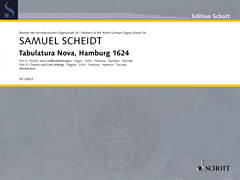 Tabulatura Nova, Hamburg 1624 – Part 2 Masters of the North German School for Organ Volume 34