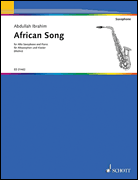 African Song Alto Saxophone and Piano