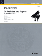 24 Preludes and Fugues Op. 82 Volume 1, Nos. 1-12