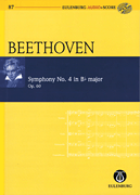 Symphony No. 4 in B-flat Major, Op. 60 Eulenburg Audio+Score Series, Vol. 87<br><br>Study Score/ CD Pack