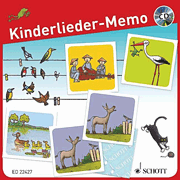 Kinderlieder-Memo Book/ CD