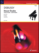 Twelve Etudes [Douze Études] Piano Solo