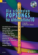Die Schonsten Popsongs Fur Alt-blockflote 12 Pop Hits for 1-2 Treble Recorders BK/ CD