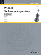 Six Sonates Progressives for Violin and Piano (German, English)
