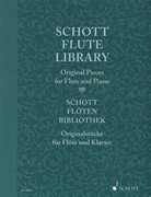 Schott Flute Library Original Pieces for Flute and Piano, Basso ad lib.