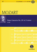 Piano Concerto No. 20 in D Minor Eulenburg Audio+Score Series, Vol. 97