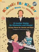 Product Cover for Classical Music for Children 25 Easy Pieces for Clarinet and Piano - Book and CD Woodwind Solo Softcover with CD by Hal Leonard