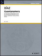 Guantanamera for String Quartet (Double Bass Ad Lib.) Score and Parts