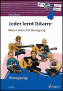 Jeder Lernt Gitarre (Everyone Learns Guitar - New Songs with 1 or 2 Chords) Bk/ CD - Ger