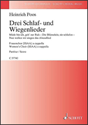 Drei Schlaf - Und Wiegenlieder for SSAA Choir (German)