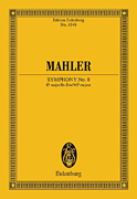 Symphony No. 8 in E-Flat Major Edition Eulenburg No. 1548