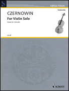 For Violin Solo Version for Cello