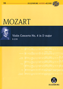 Violin Concerto No. 4 in D Major, KV 218 Eulenburg Audio+Score Series, Vol. 98<br><br>Study Score/ CD Pack