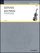 Para Paloma for Violin Solo (In Scordatura)