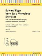 Very Easy Melodious Exercises Op. 22 for Violin and Piano<br><br>Schott Student Edition Repertoire