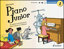 Piano Junior: Lesson Book 1 A Creative and Interactive Piano Course for Children