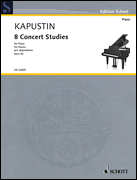 8 Concert Studies, Op. 40 for Piano