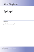 Epitaph double SATB a cappella