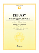 Golliwogg's Cake Walk from <i>Children's Corner</i> Cello and Piano